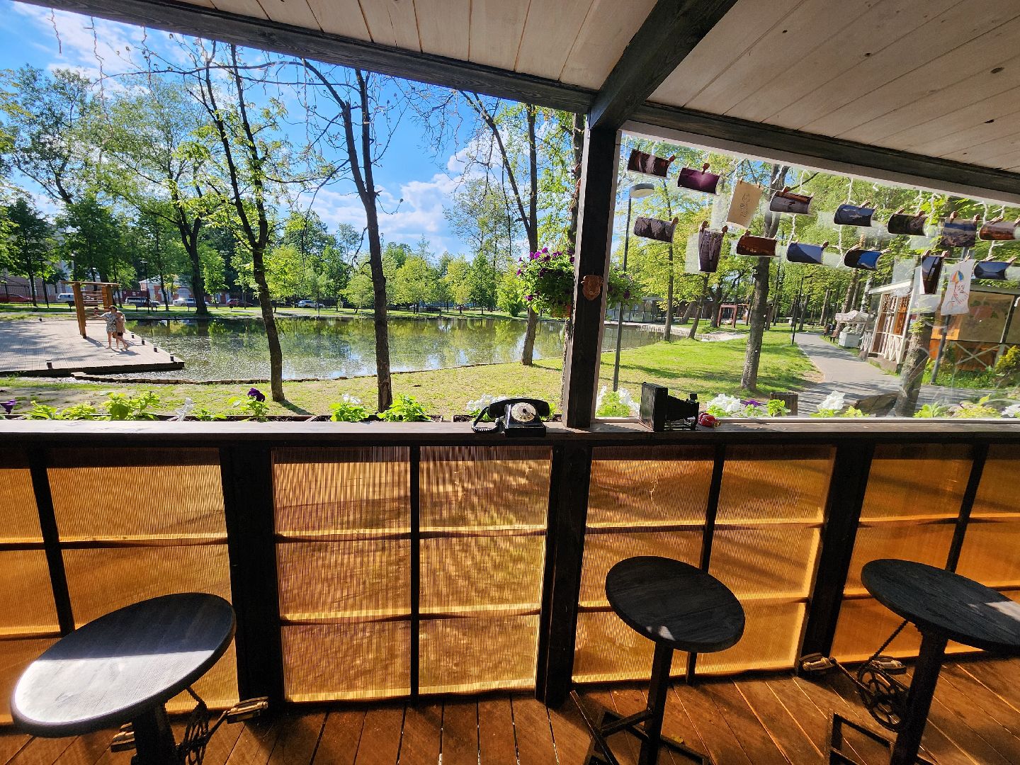 серпухов, подмосковье, кафе с верандой, парки Подмосковья, трдельник,