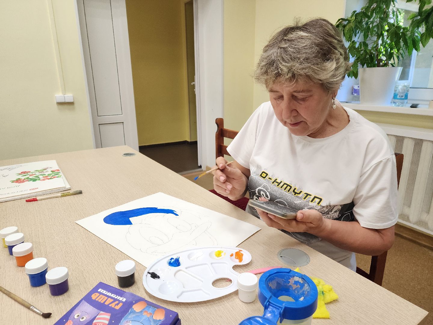 красноармейск, г.о. пушкинский, активное долголетие, акция, рисунки,