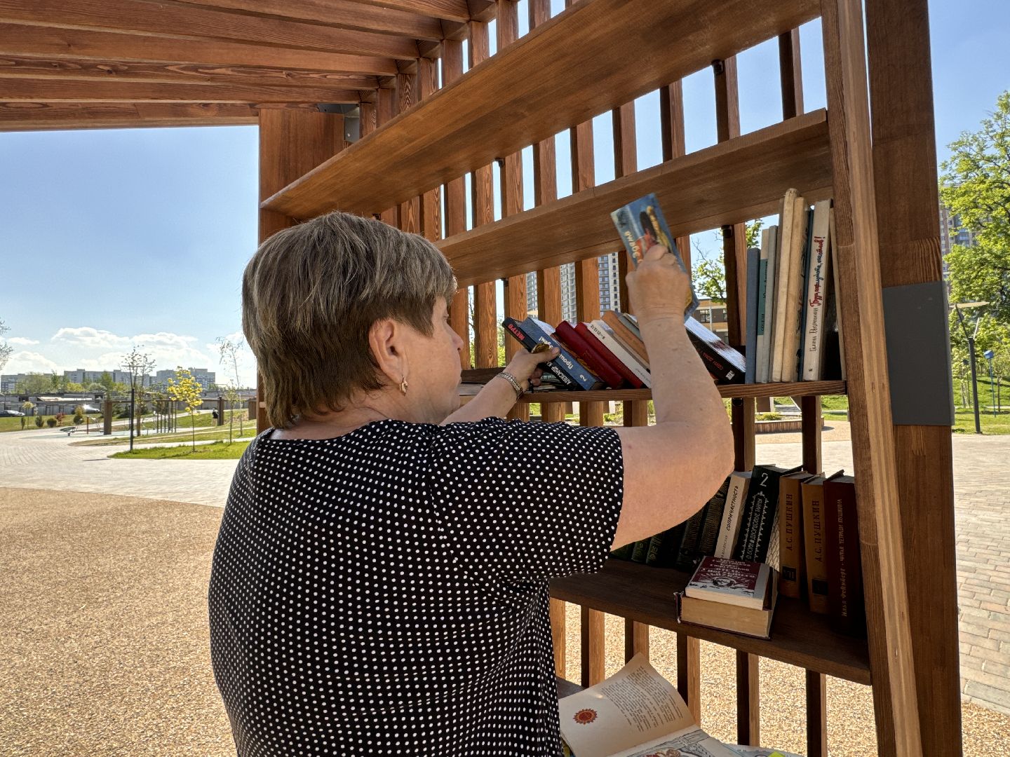 Одинцово, Эко-сквер Союзный, Благоустойство, парки подмосковья,