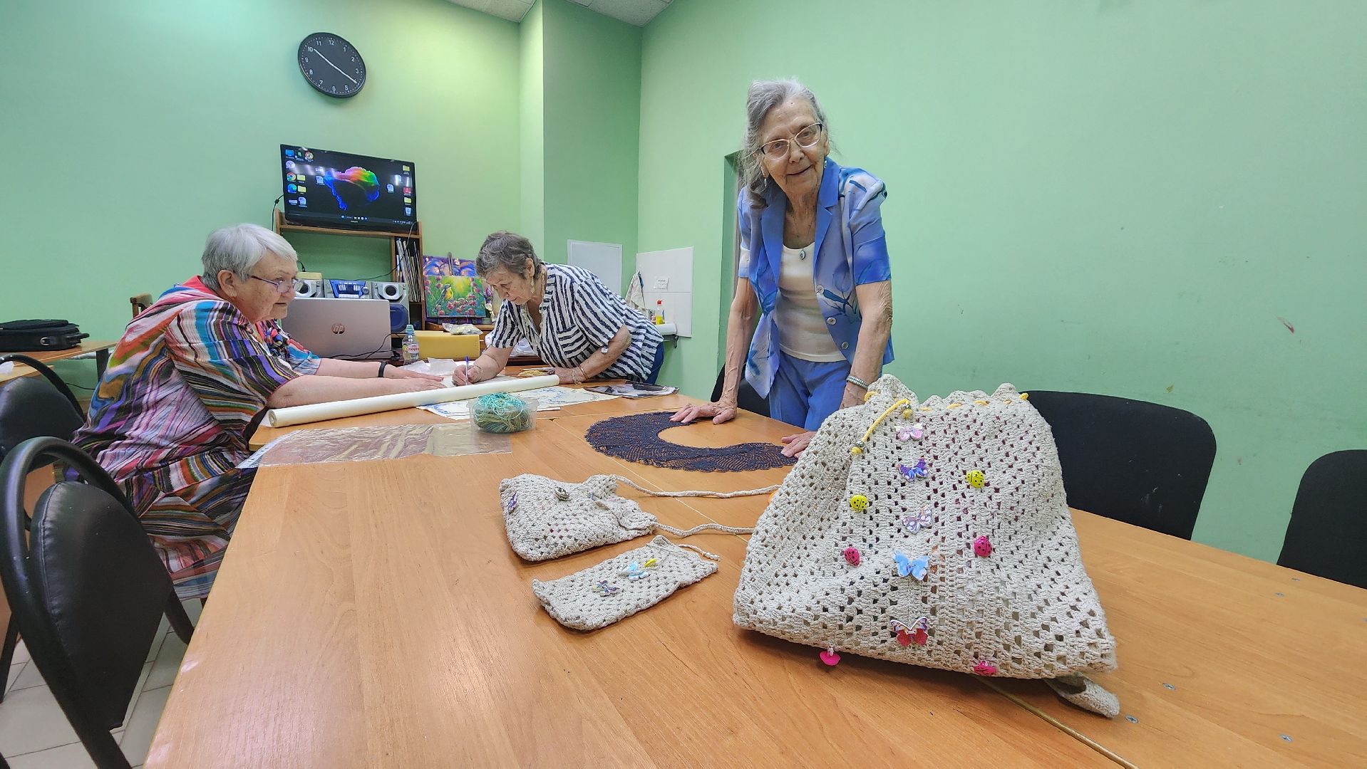 активное долголетие, серебряный возраст, рукоделие, ирландское кружево, протвино,