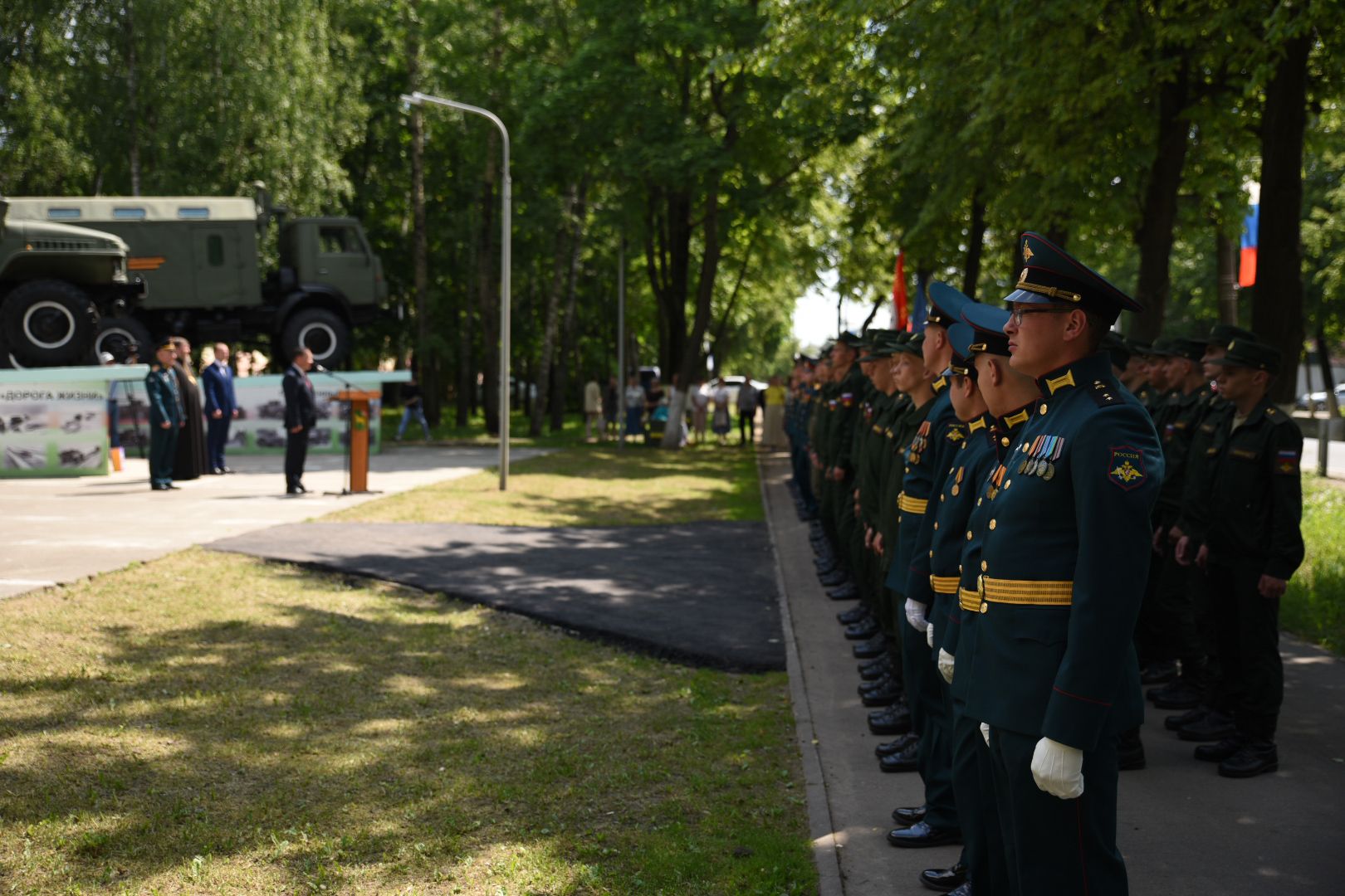 Бронницы, Митинг, День Военного Автомобилиста, Праздничное мероприятие, 21 НИИИ военной техники,