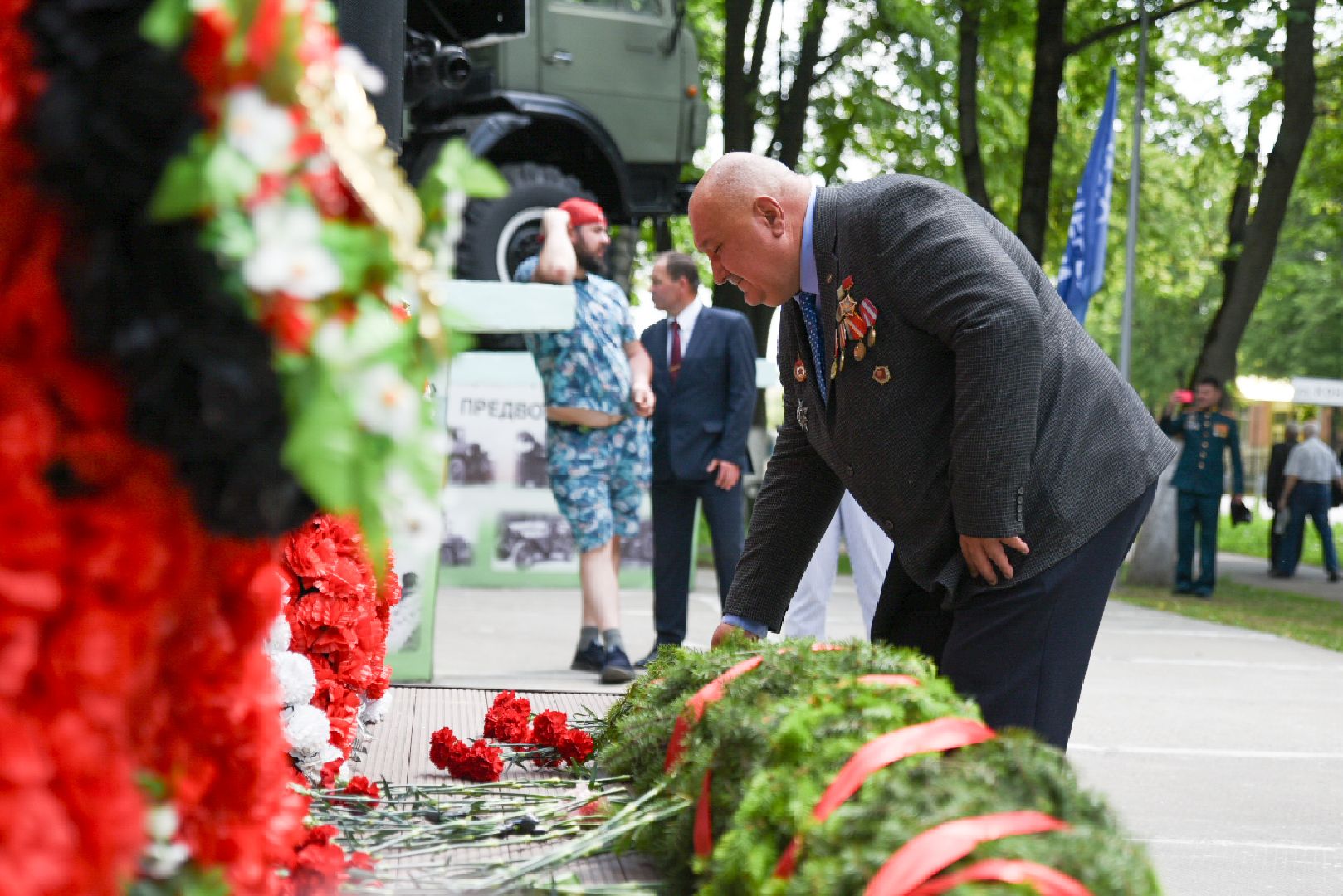 Бронницы, Митинг, День Военного Автомобилиста, Праздничное мероприятие, 21 НИИИ военной техники,