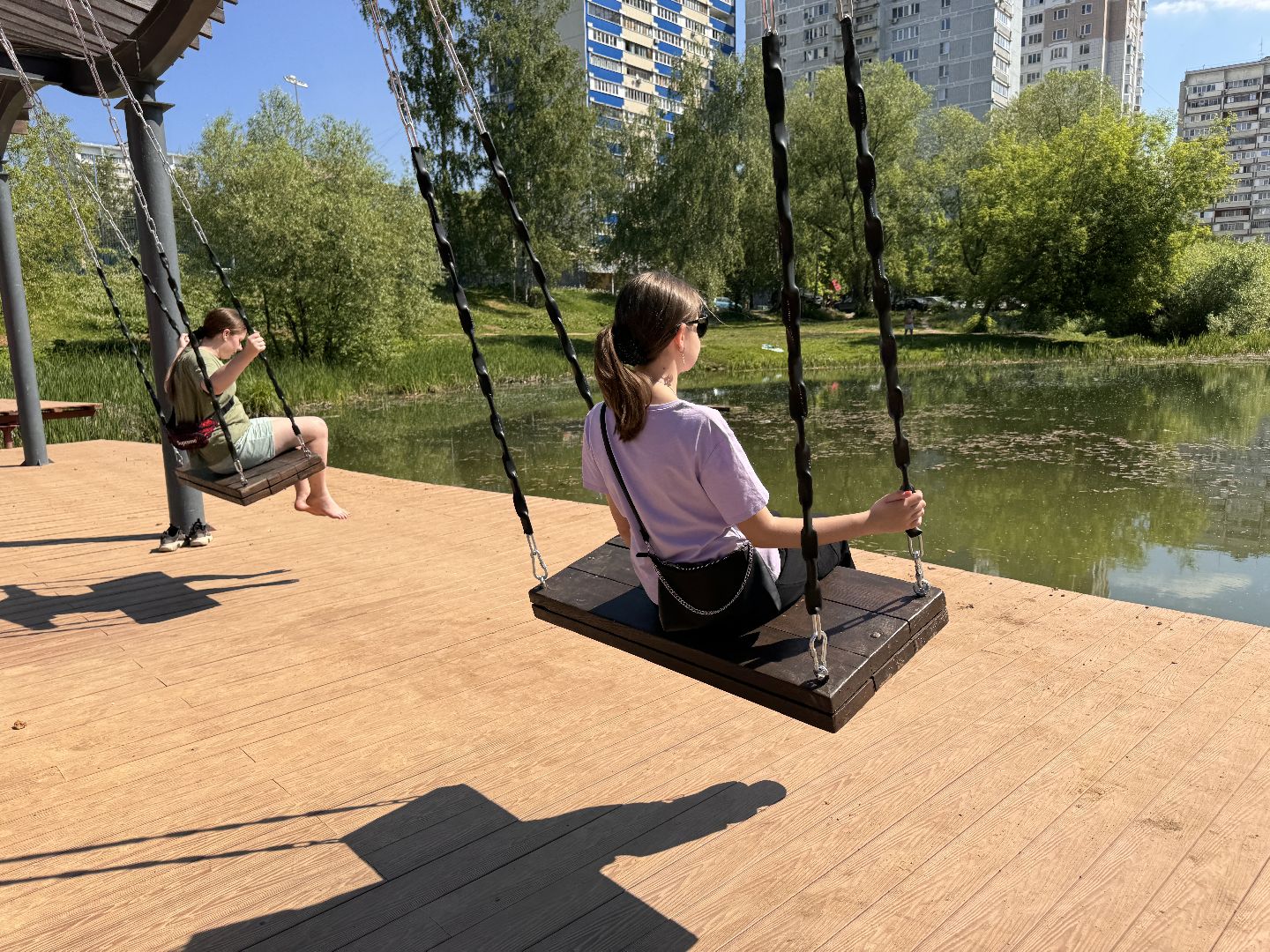 Одинцово, Комсомольский пруд, Благоустройство пруда,