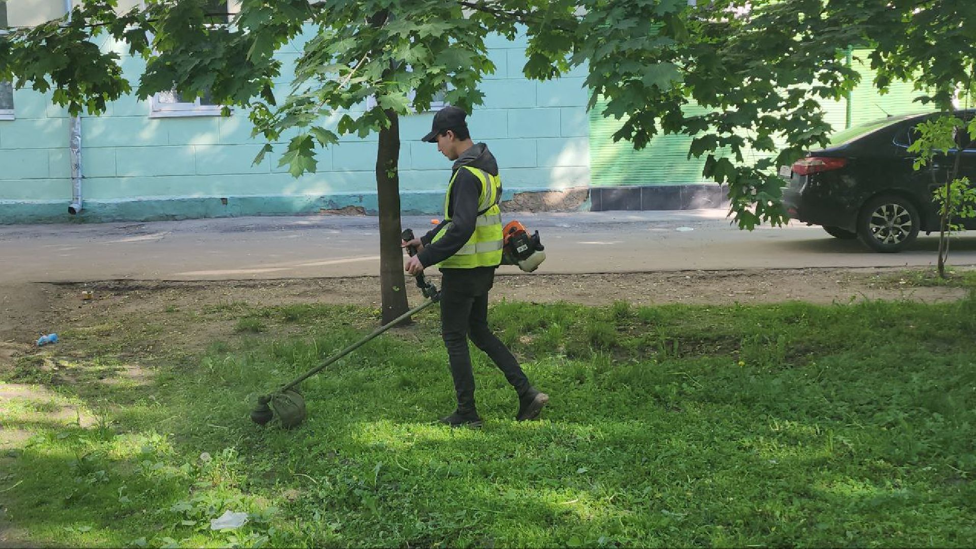люберцы, управляющая компания, покос травы,