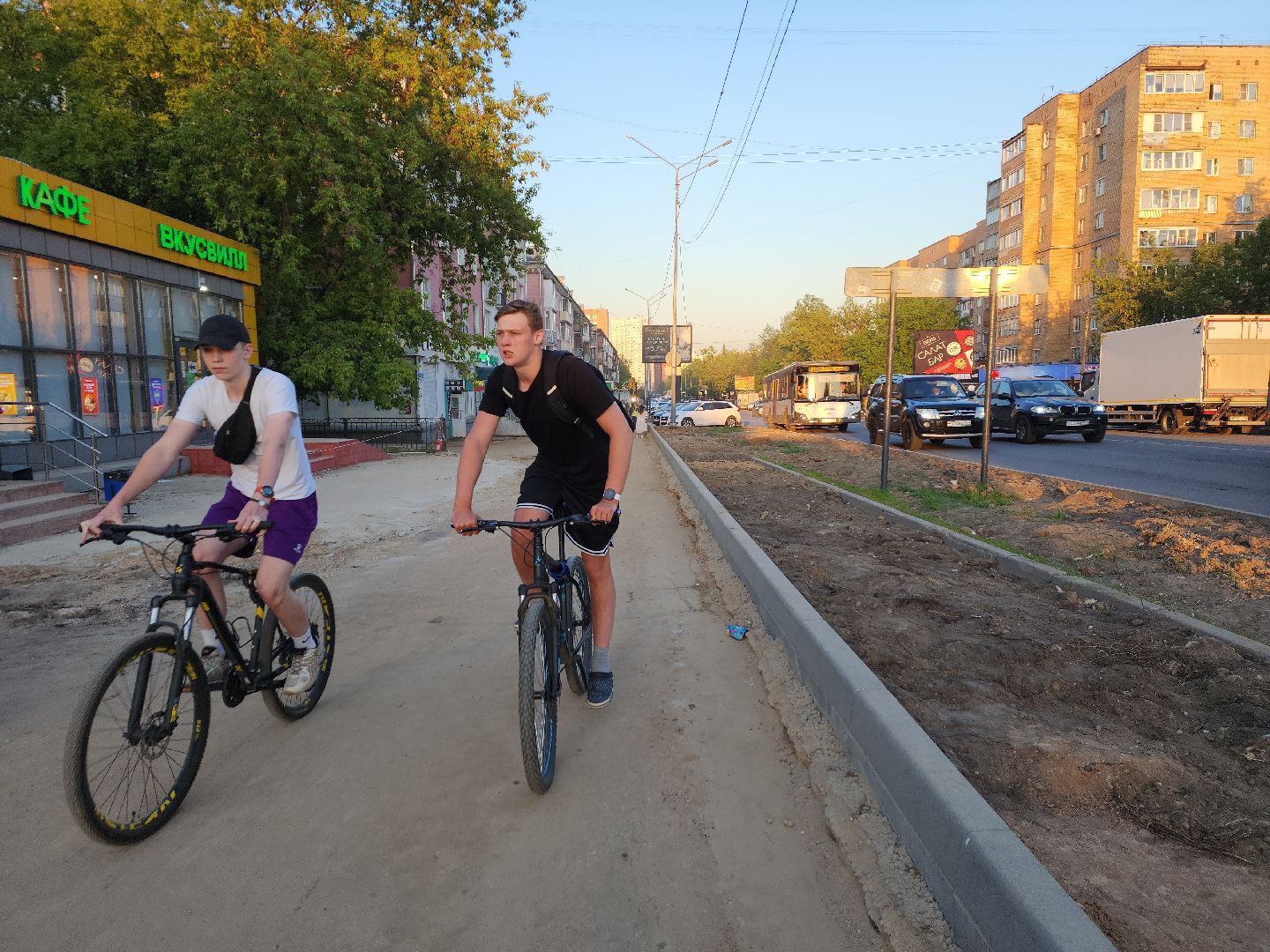 пушкино, дорожный ремонт, проспект, дороги, круговое движение,