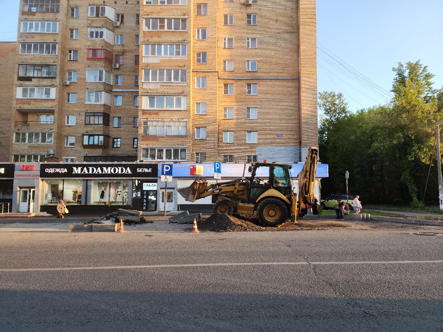 пушкино, дорожный ремонт, проспект, дороги, круговое движение,