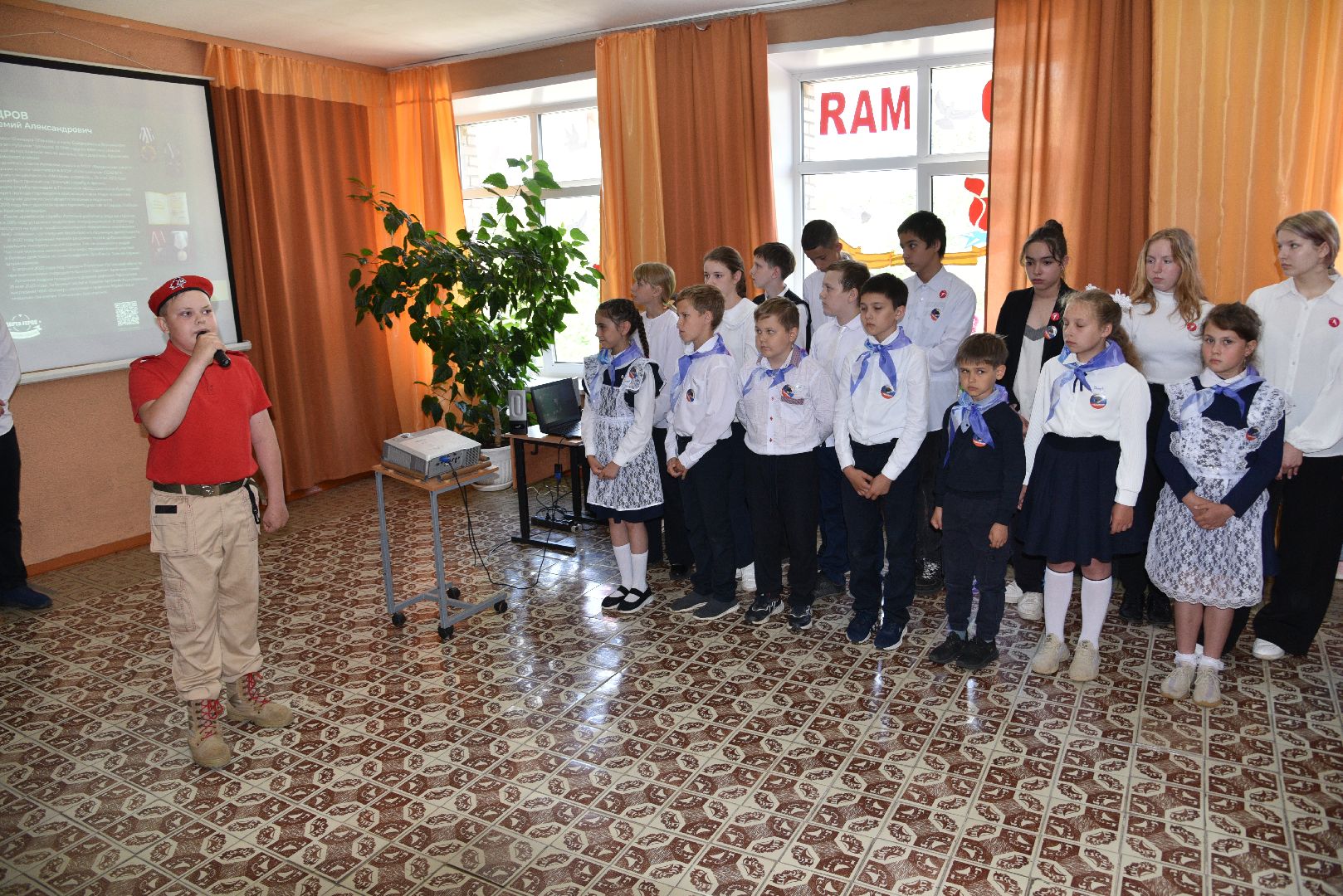 лотошино, микулинская гимназия, сво, парта героя, юнармия,