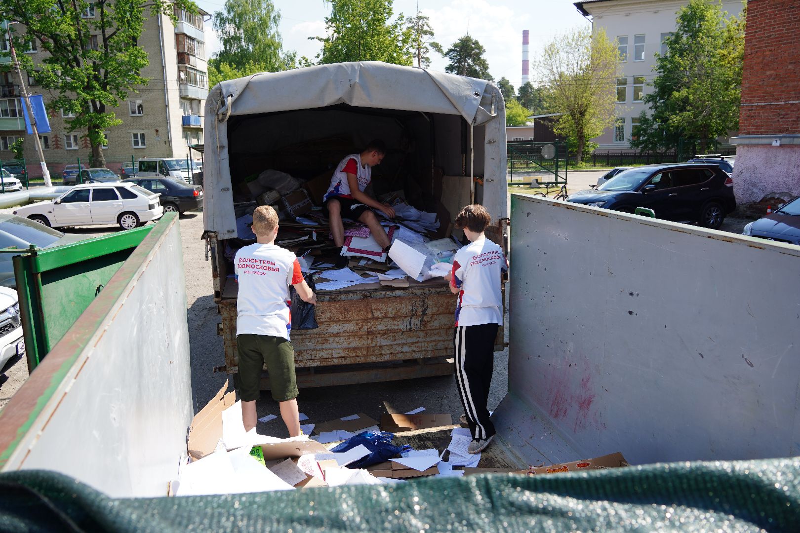 киноэкология, киноуроки, макулатура, Большая Шатура, молоджный центр Шатура,