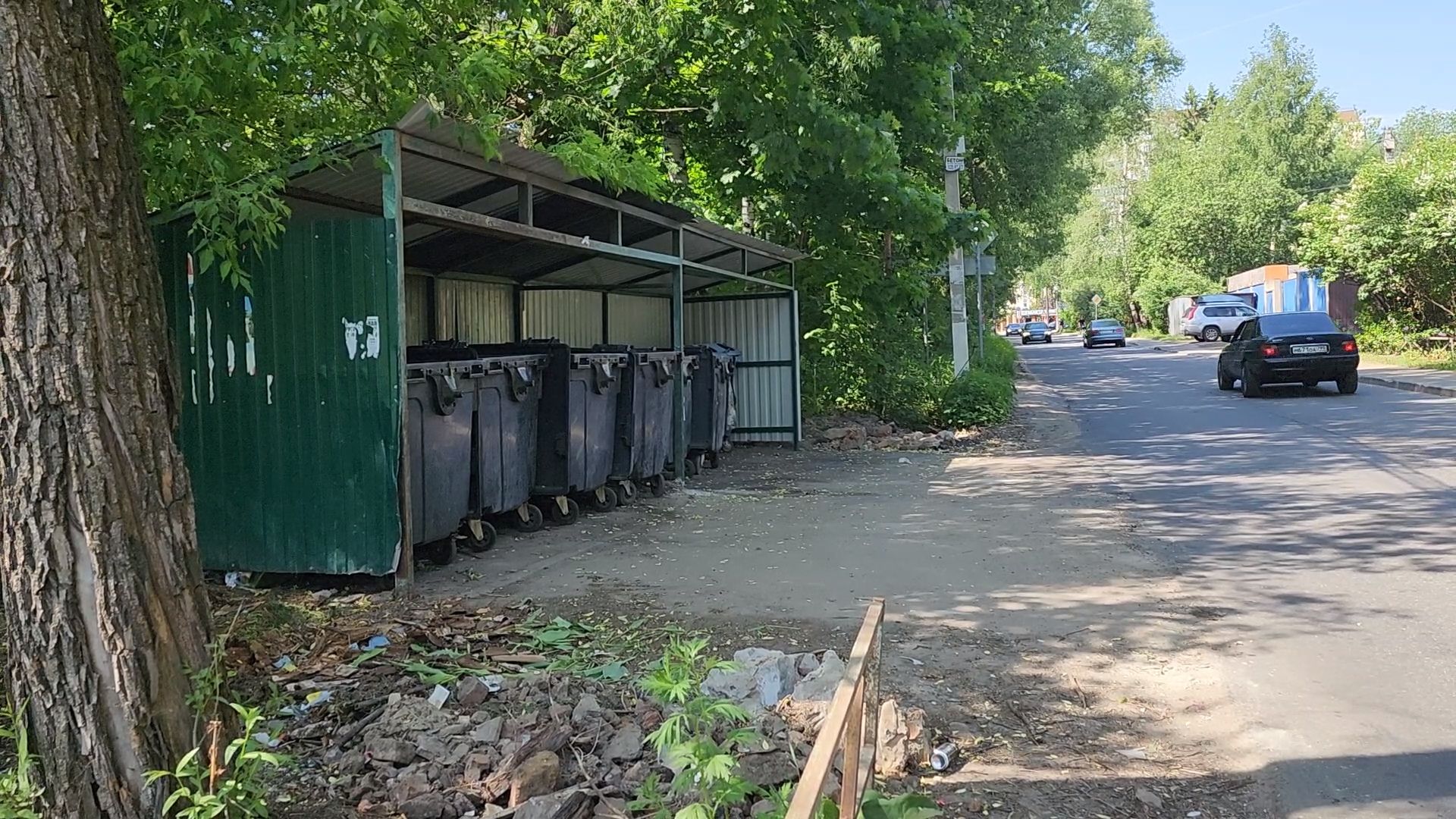 одинцово, немчиновка, жкх, благоустройство, контейнерная площадка,