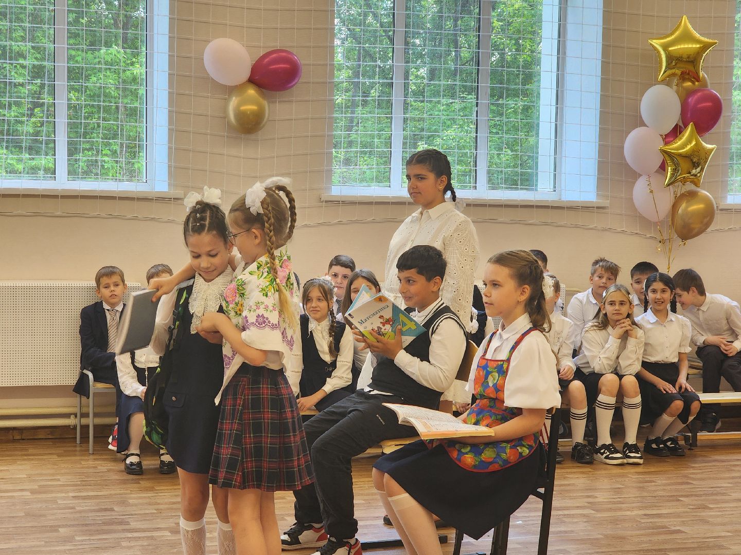 ногинск, общество, жители, школа, выпускной, выпускной 4 класс, образование,