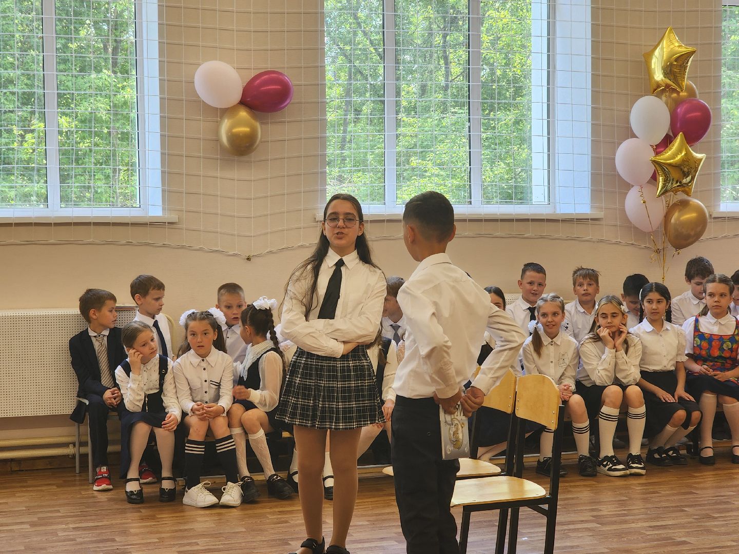 ногинск, общество, жители, школа, выпускной, выпускной 4 класс, образование,