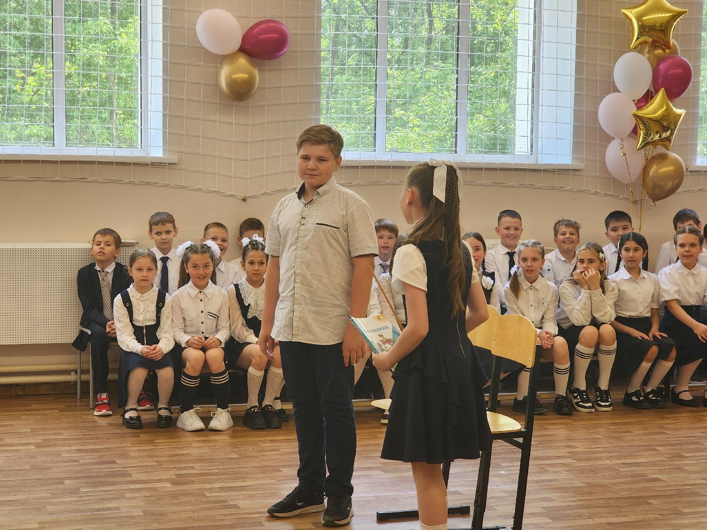 ногинск, общество, жители, школа, выпускной, выпускной 4 класс, образование,