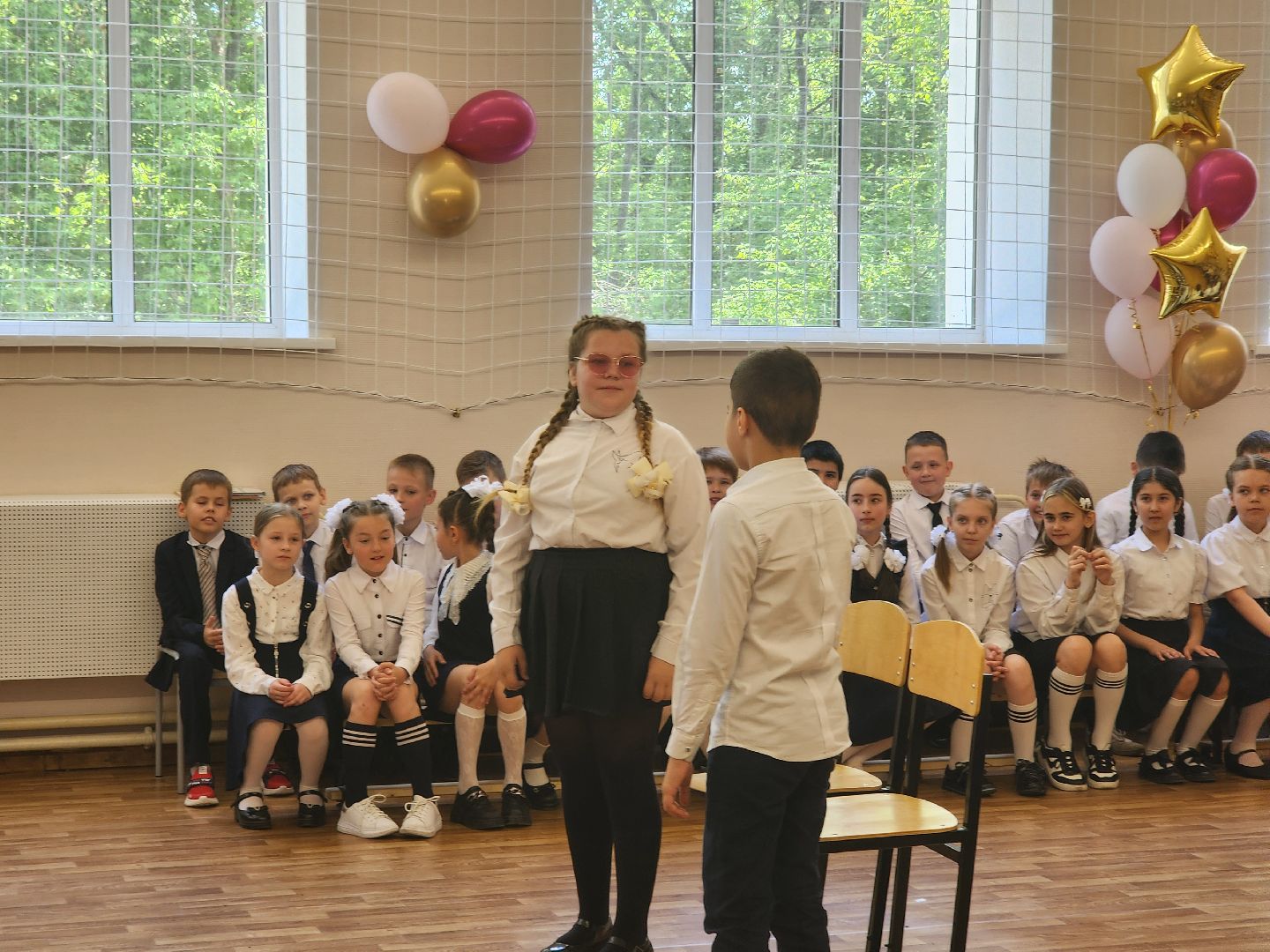 ногинск, общество, жители, школа, выпускной, выпускной 4 класс, образование,