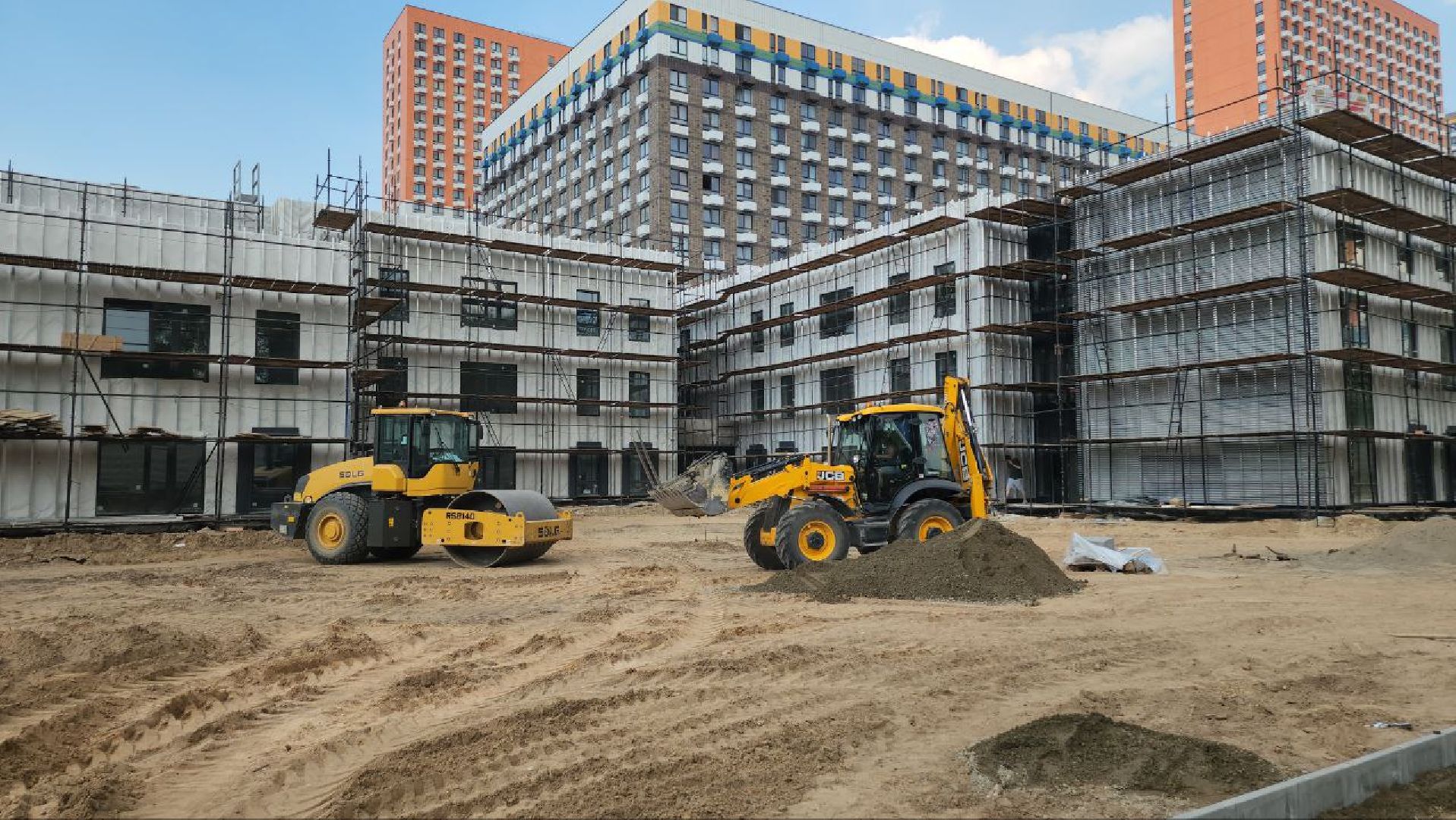 люберцы, строительство детского сада, благоустройство,