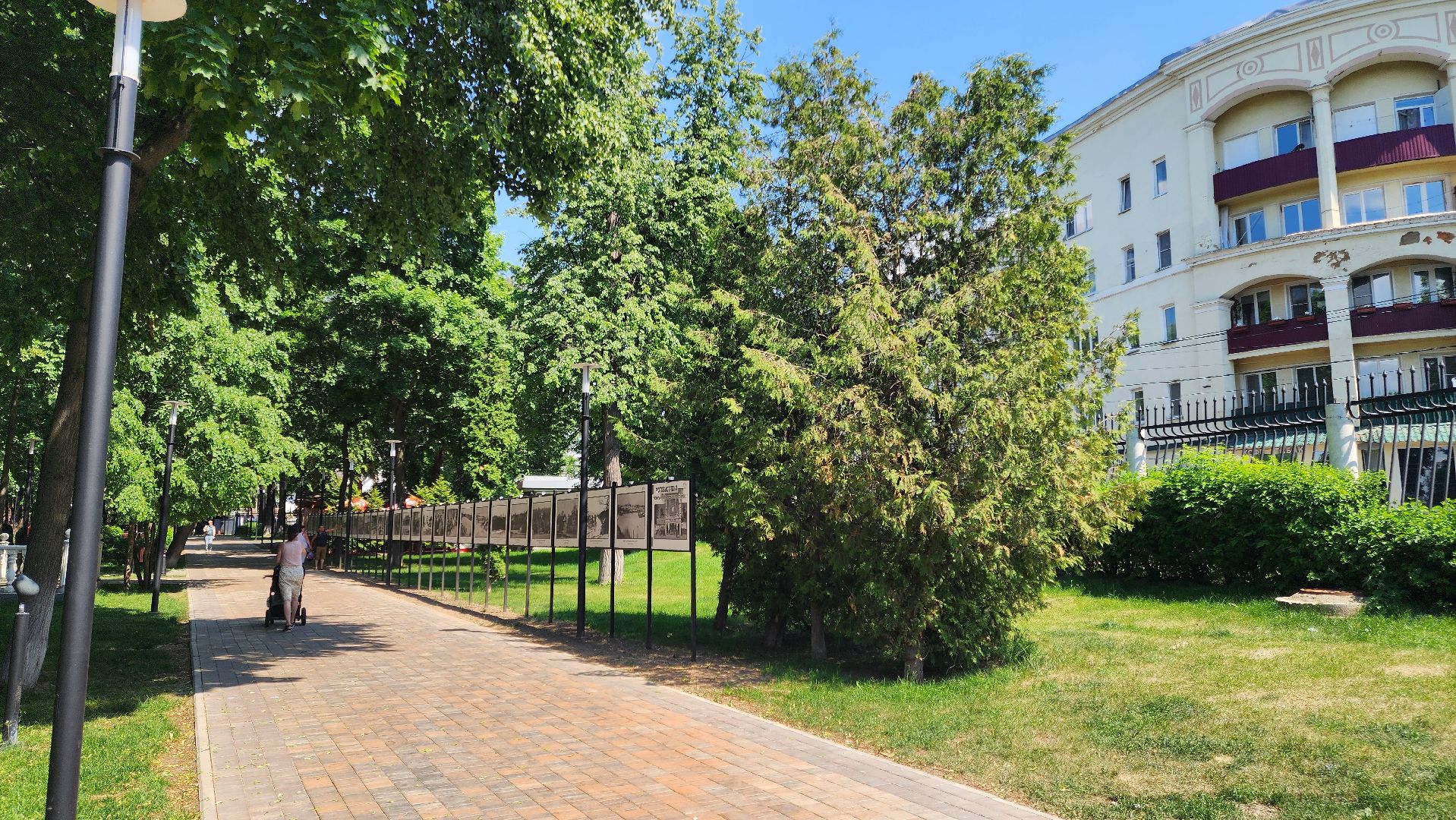 Подольск, парки мо, парк Талалихина, История парка, Фотовыставка,