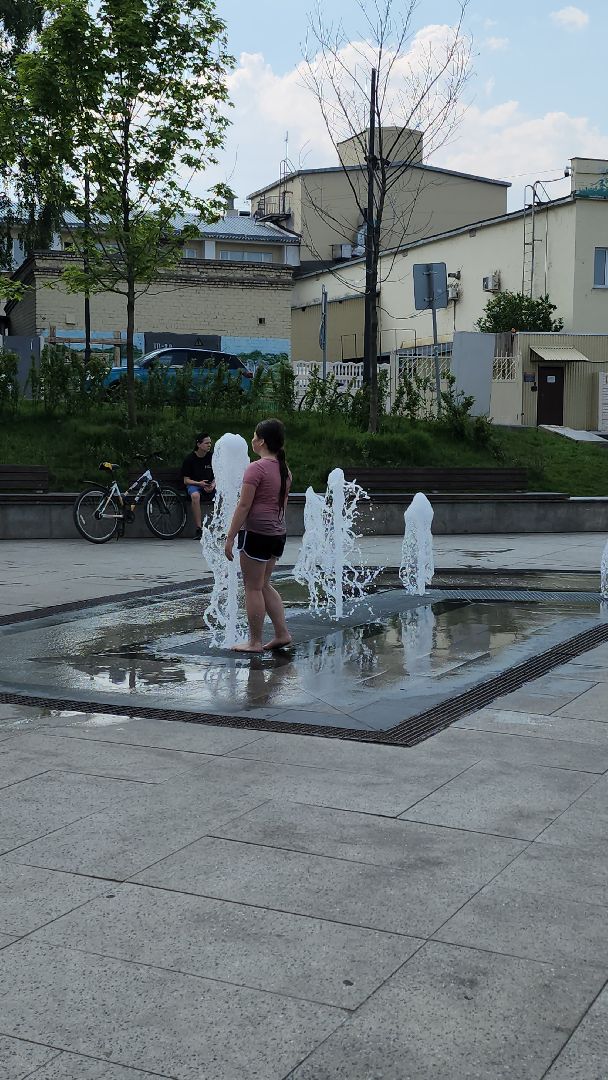 Фонтанная площадь, лето, погода, Ногинск, Богородский городской округ,