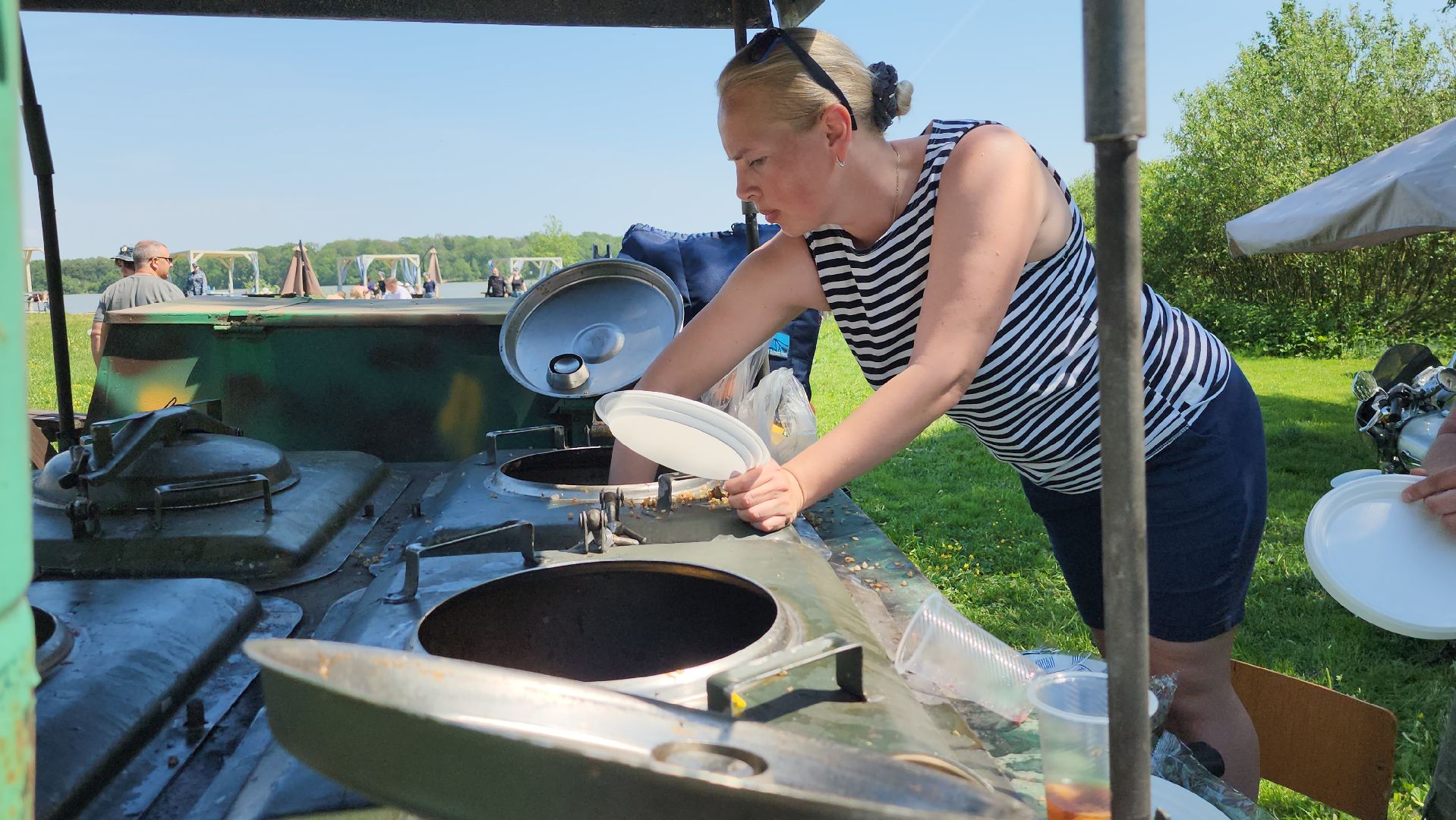 экологическая акция, очистка водоема, Бисеровское озеро, Бисерово, Богородский городской округ,