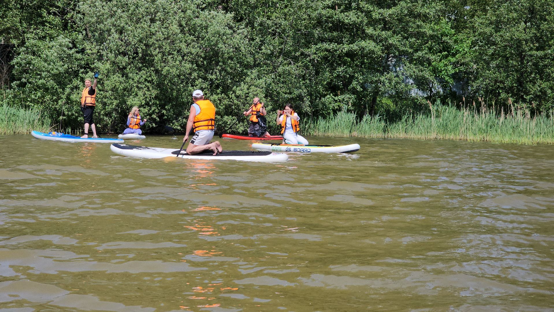 экологическая акция, очистка водоема, Бисеровское озеро, Бисерово, Богородский городской округ,