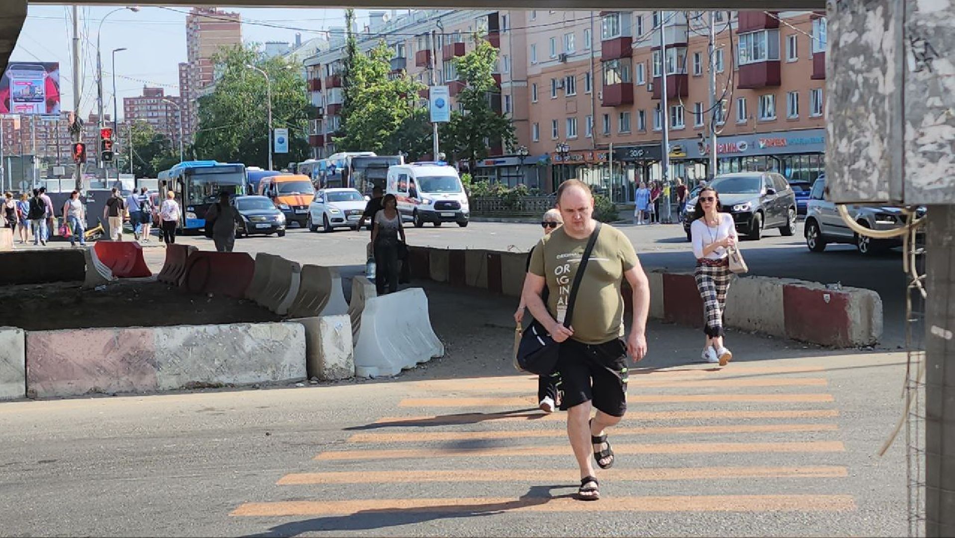 люберцы, выездная администрация, строительство пешеходного перехода, эстакада,