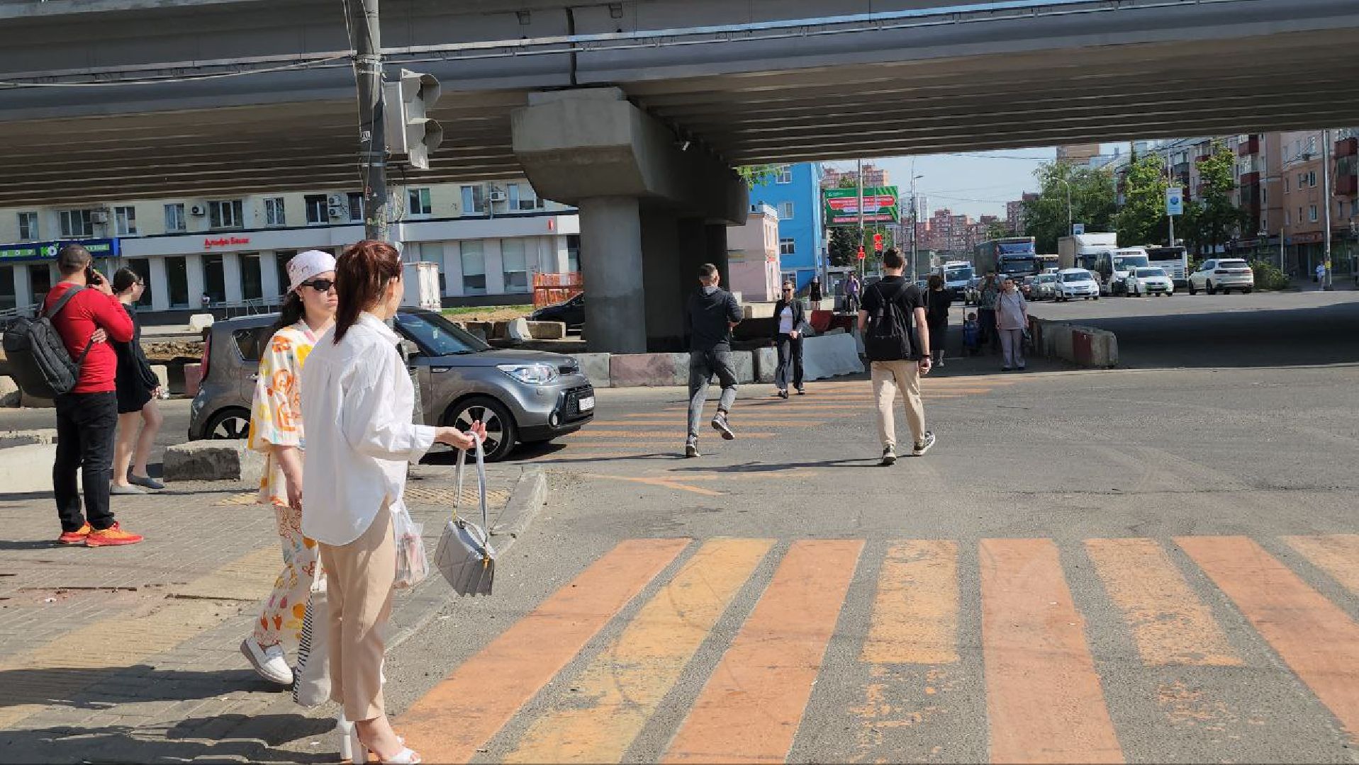 люберцы, выездная администрация, строительство пешеходного перехода, эстакада,