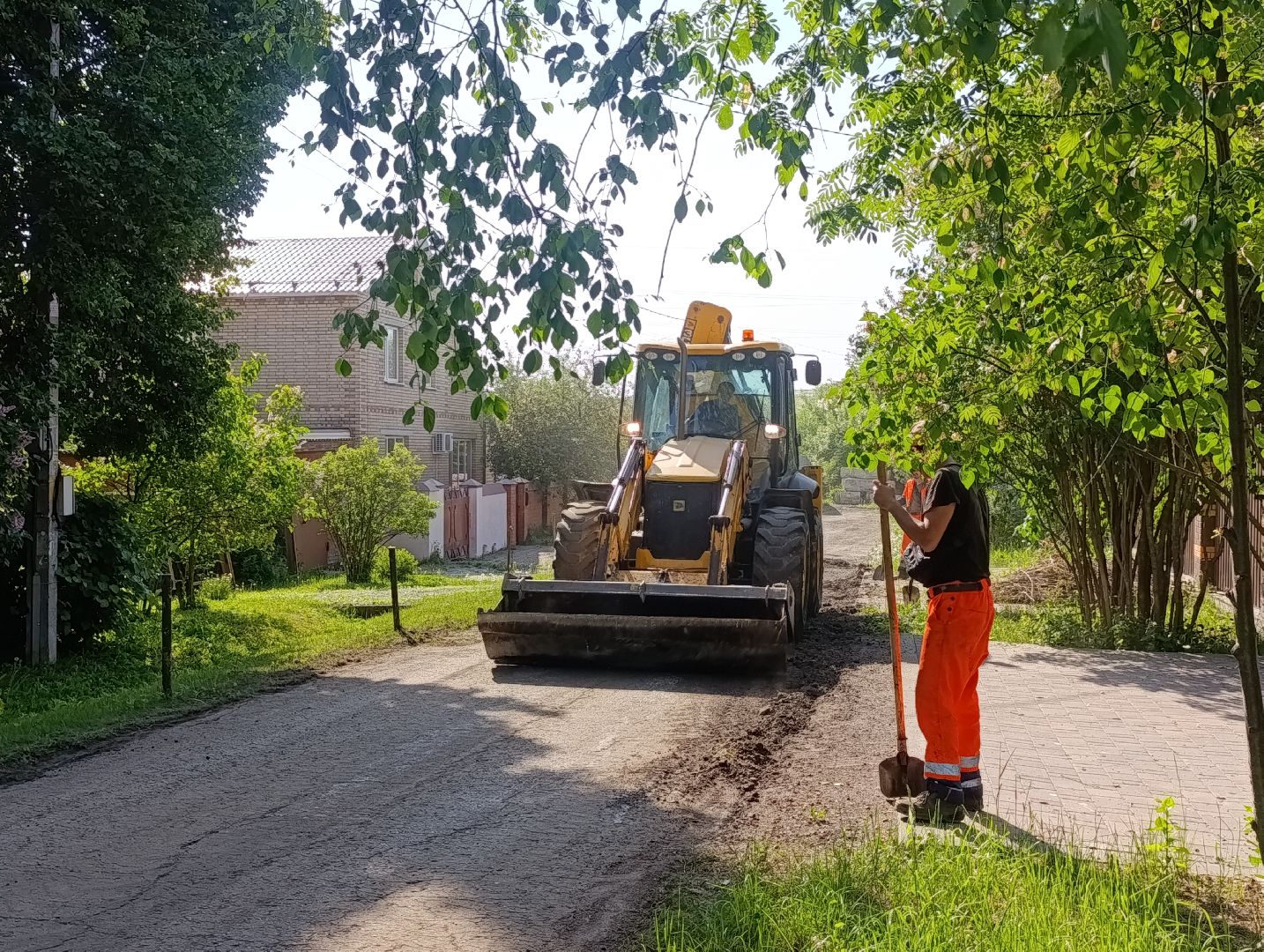 Бронницы, Ремонт дороги, Ремонт в Бронницах, Улица Рабочая, Новый асфальт, Укладка асфальта,