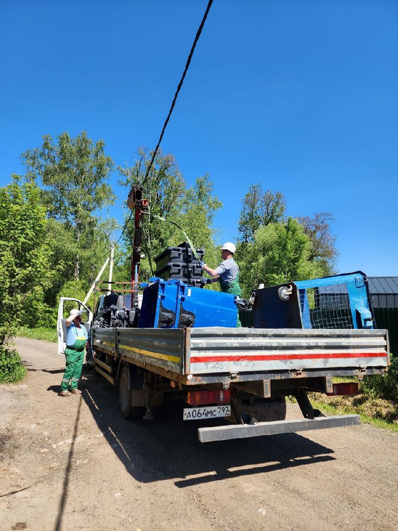 чехов, контейнерные баки, установка, администрация, мусорный контейнер, контейнерная площадка,