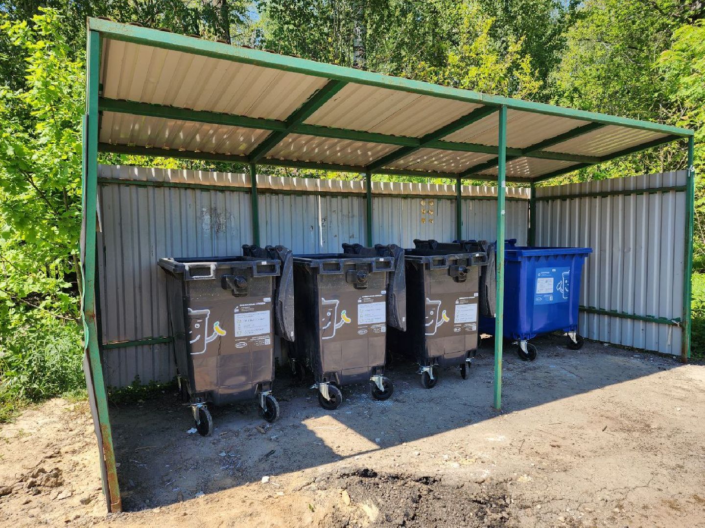 чехов, контейнерные баки, установка, администрация, мусорный контейнер, контейнерная площадка,