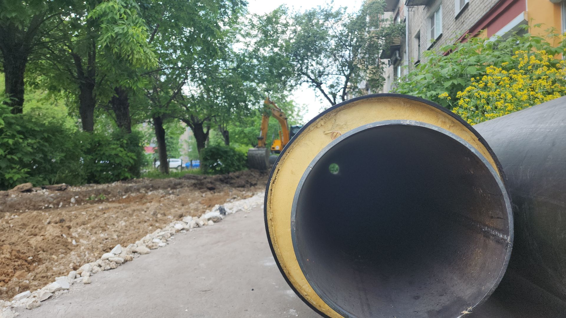 электросталь, жкх, жкх подмосковье, жкх подмосковья, теплотрасса, ремонт теплотрассы, отопительный сезон, отопительный сезон 2024-2025,