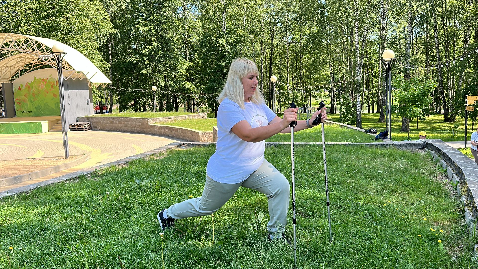 Клин, общество, спорт, активное долголетие, Подмосковье, северная ходьба,