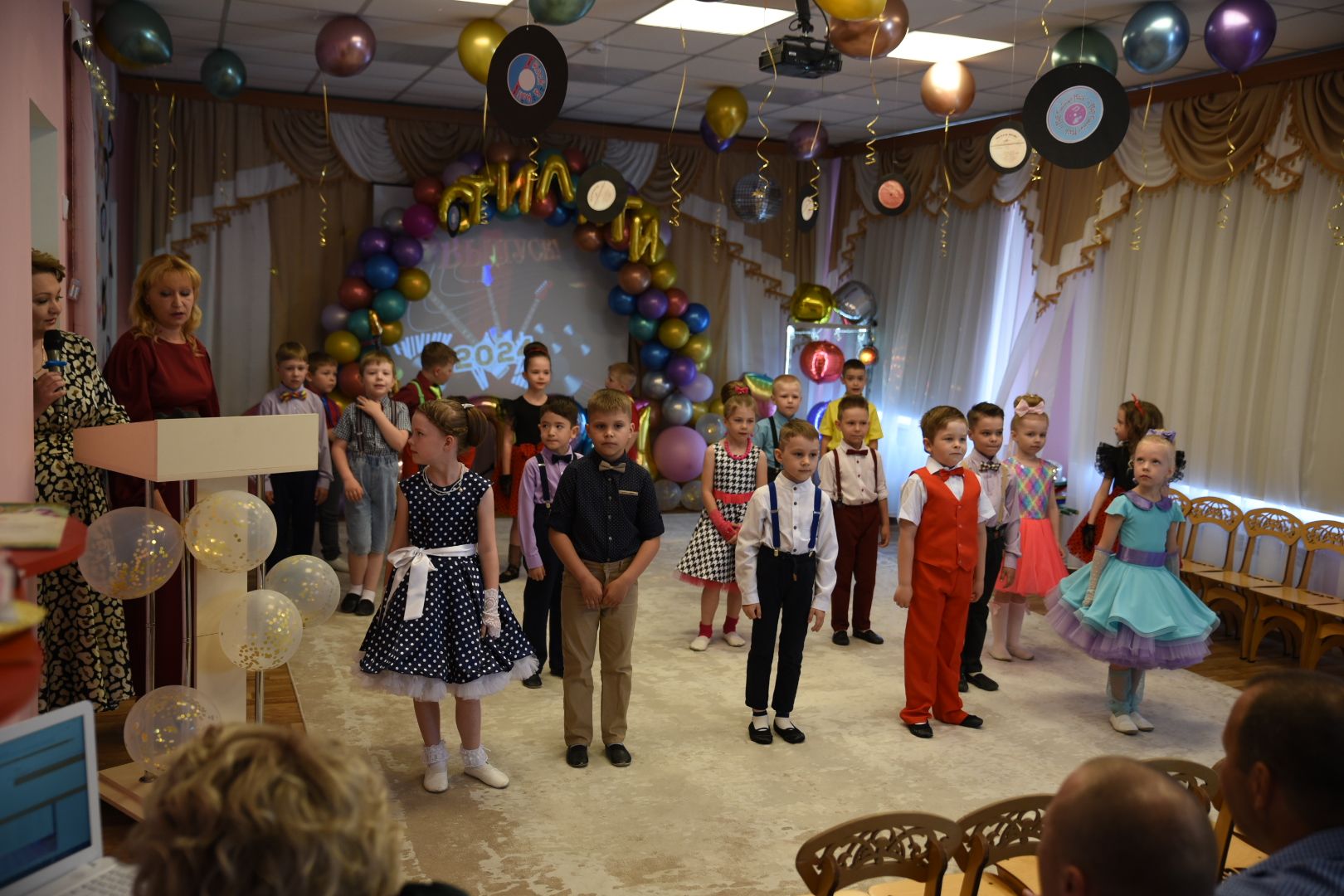 Бронницы, выпускной 2024, Выпускной в детском саду, Стиляги,