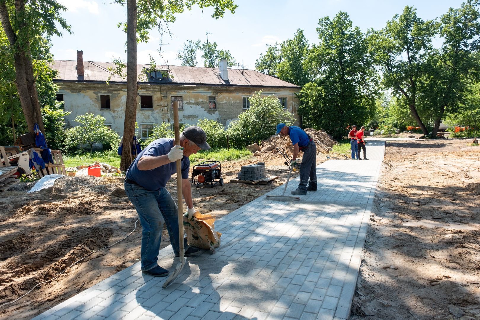 лыткарино, благоустойство, сквер, петровское,