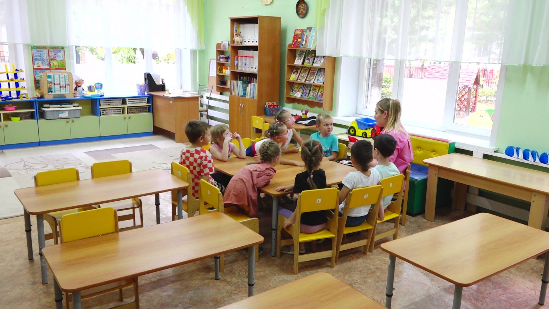 Реутов, образование, детский сад, летний режим, объединение групп,