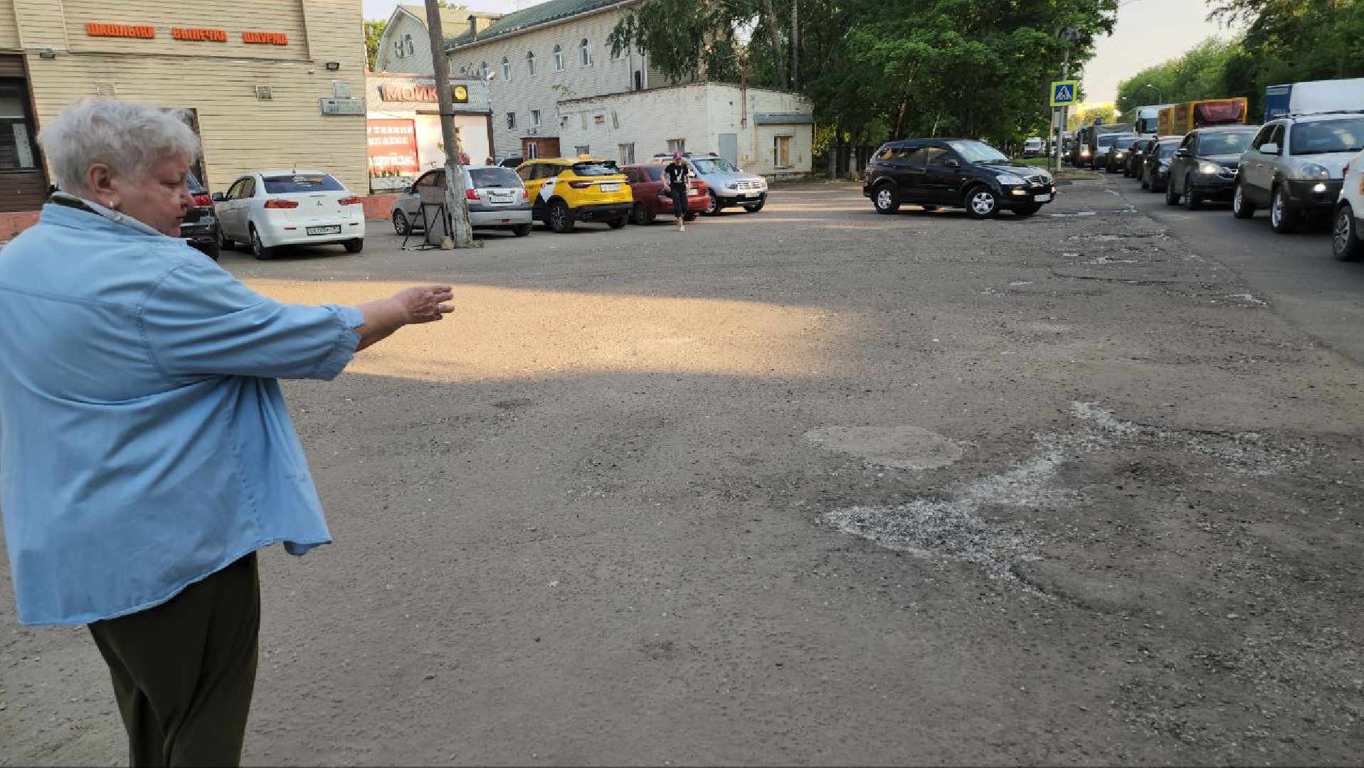 выездная администрация, просьба жителей, асфальтовое покрытие,