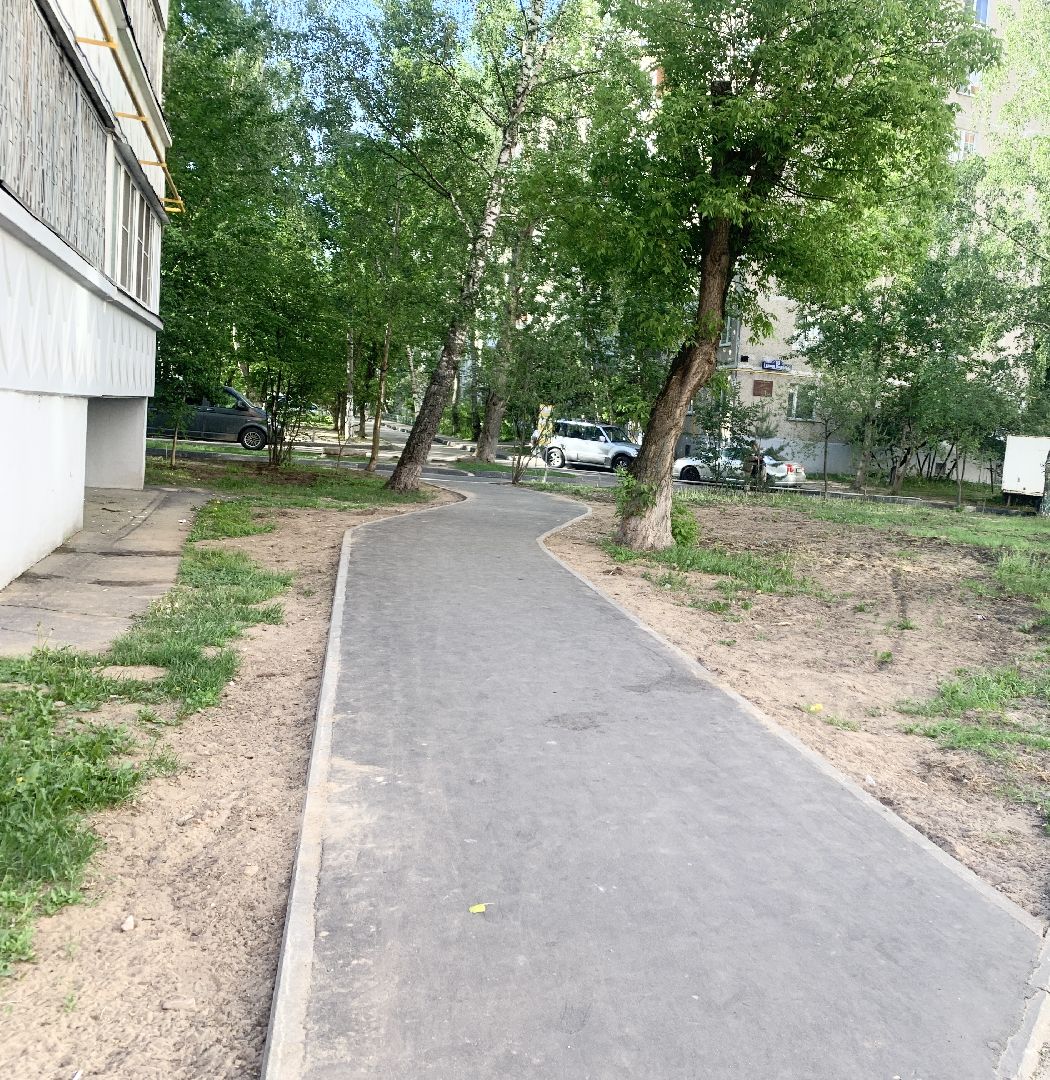 Балашиха, Подмосковье, Дороги, Благоустройство пешеходных дорожек, Формирование современной комфортной городской среды, пешеходные коммуникации,