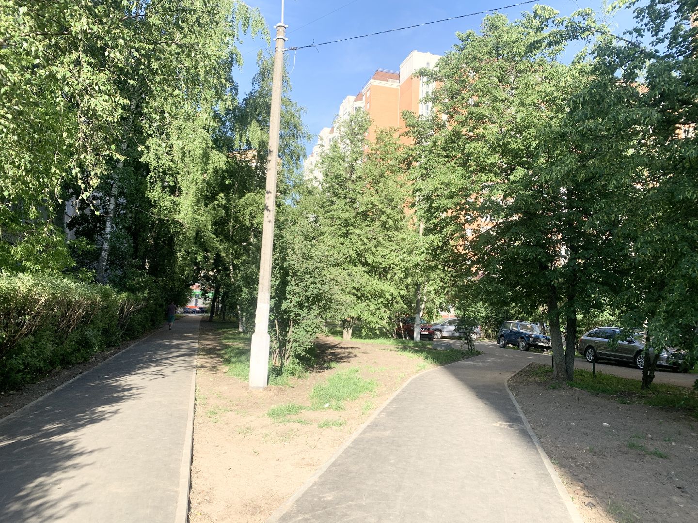 Балашиха, Подмосковье, Дороги, Благоустройство пешеходных дорожек, Формирование современной комфортной городской среды, пешеходные коммуникации,