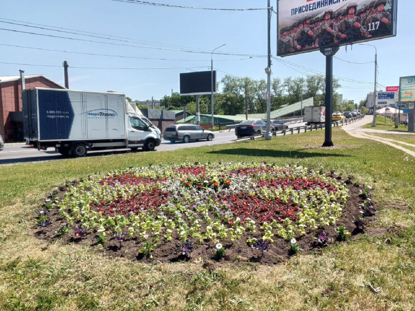 ногинск, благоустройство, цветы, высадка цветов, благосфера, жители, общество,