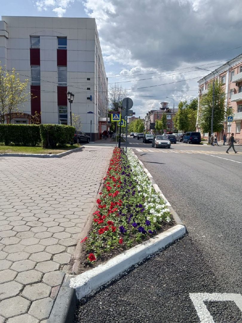 ногинск, благоустройство, цветы, высадка цветов, благосфера, жители, общество,