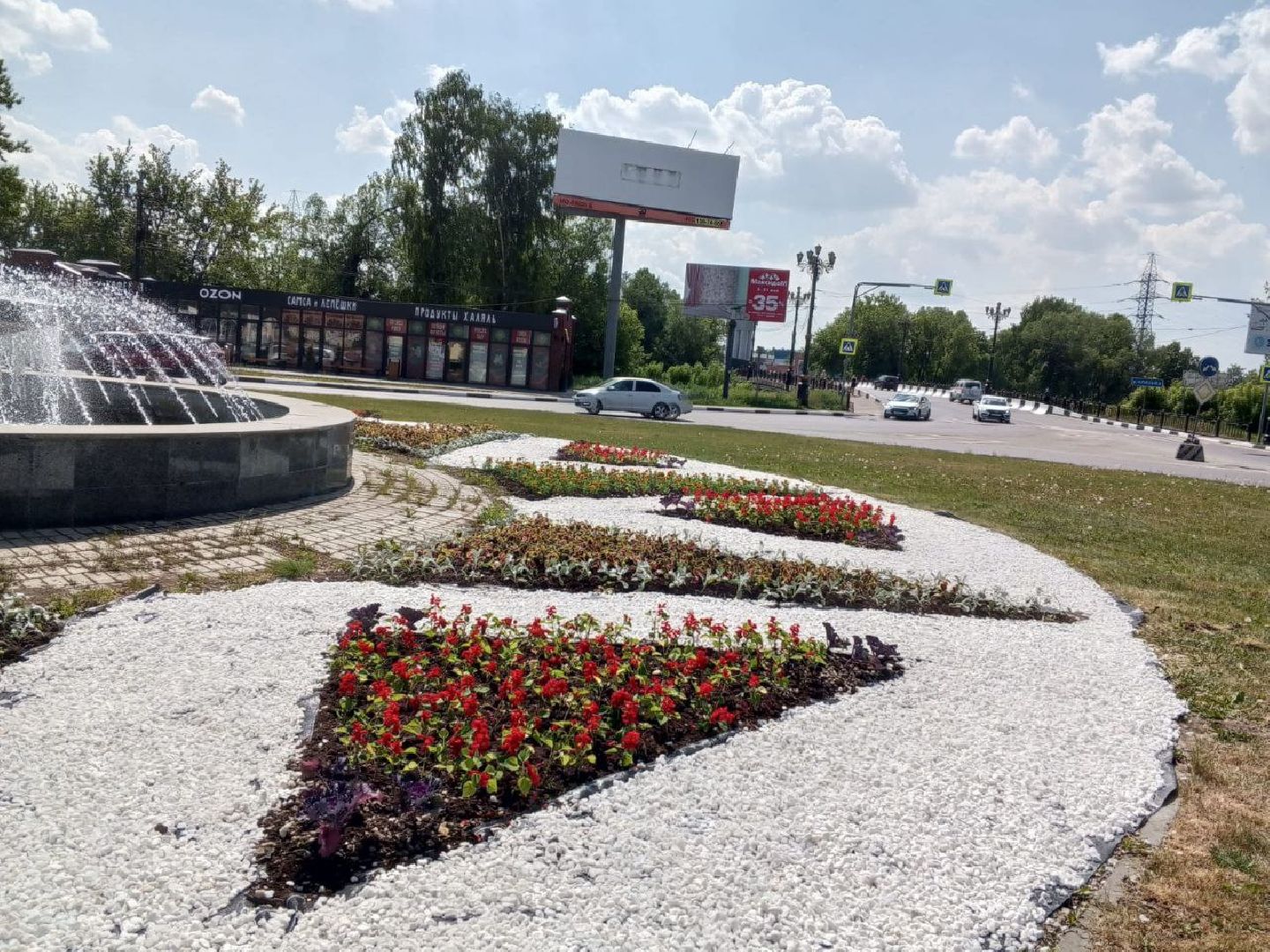 ногинск, благоустройство, цветы, высадка цветов, благосфера, жители, общество,