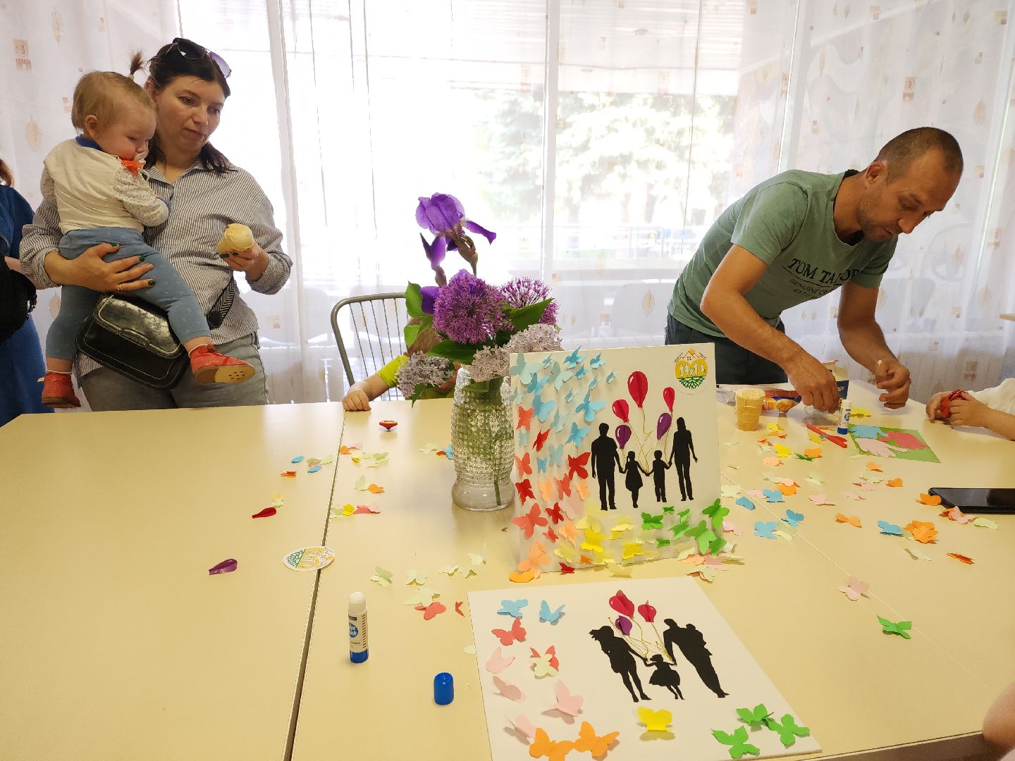 ивантеевка, центр социального обслуживания, дети, мастер класс, сво, подарки бойцам,