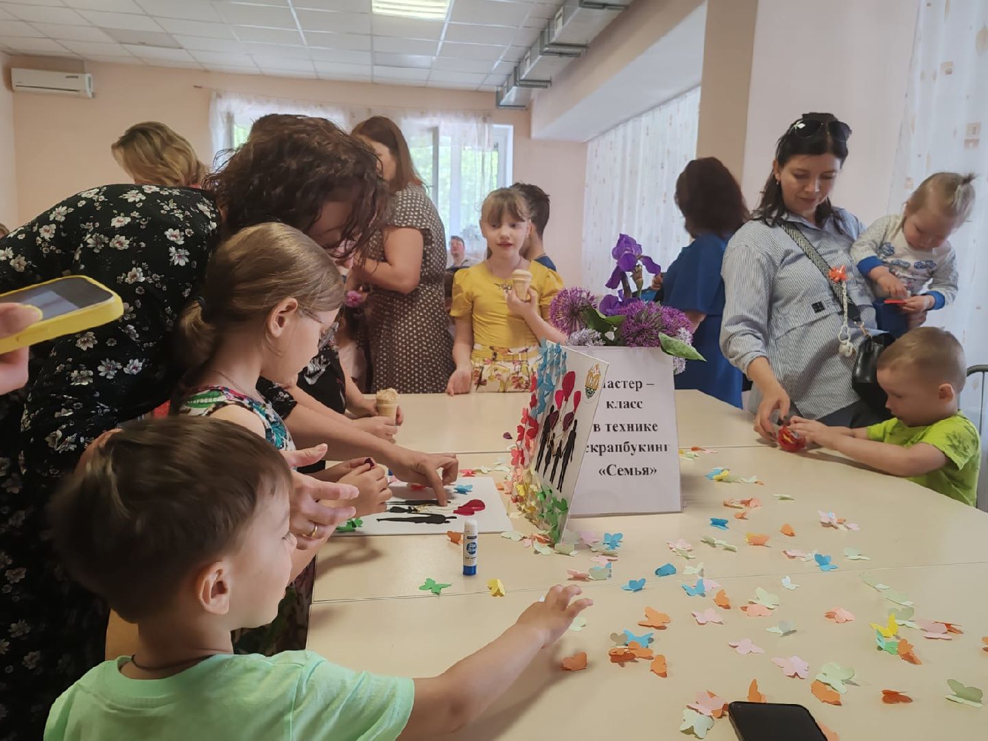 ивантеевка, центр социального обслуживания, дети, мастер класс, сво, подарки бойцам,