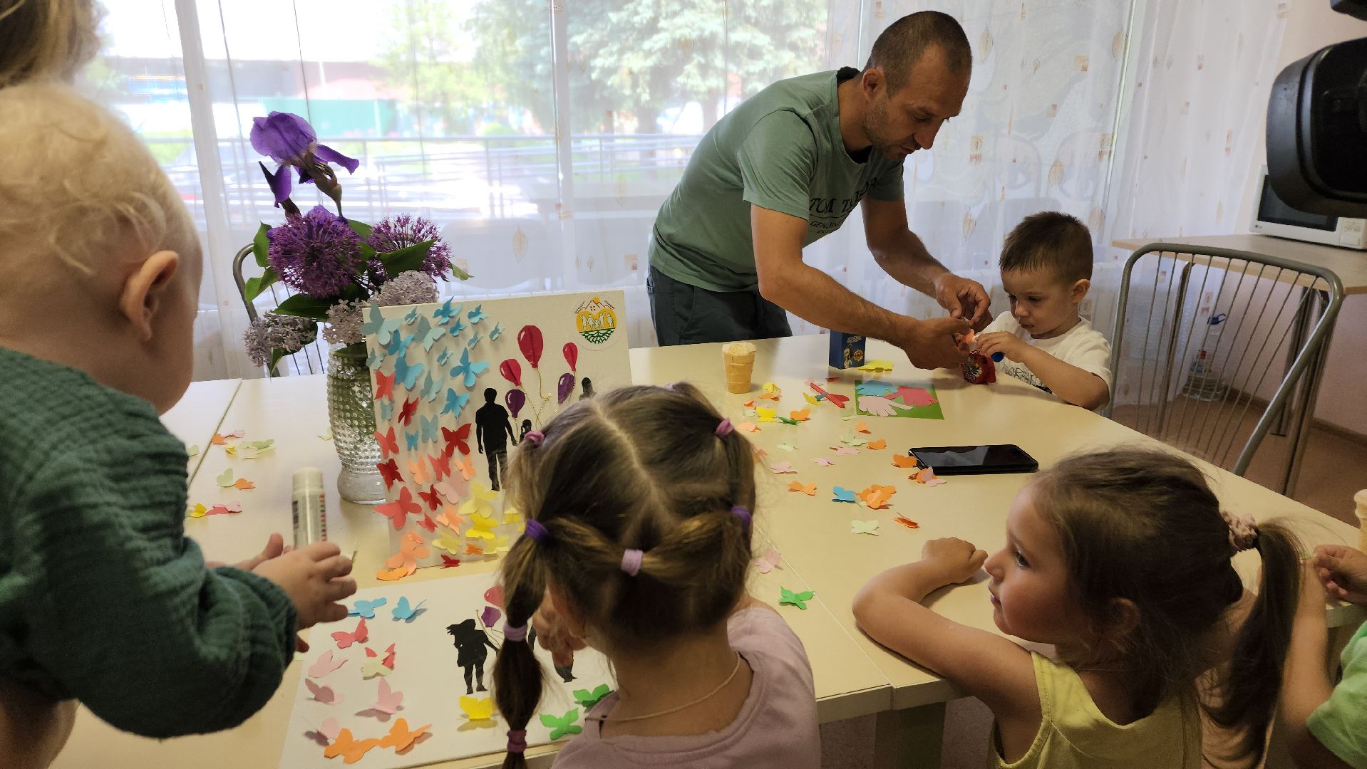 ивантеевка, центр социального обслуживания, дети, мастер класс, сво, подарки бойцам,