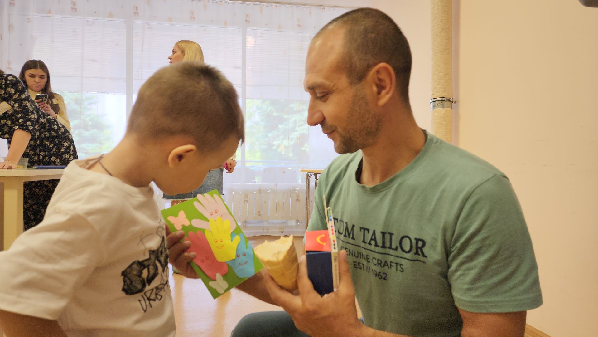 ивантеевка, центр социального обслуживания, дети, мастер класс, сво, подарки бойцам,