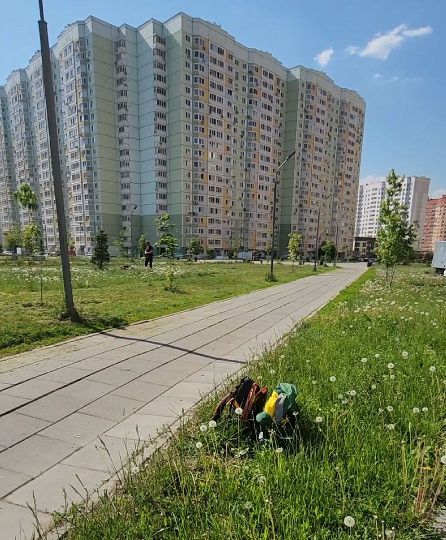 долгопрудный, покос травы,благоустройство, бульвар умберто нобиле,
