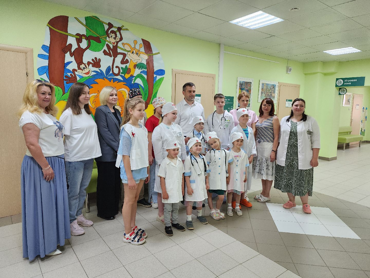 Дубна, Дубненская больница, Детская поликлиника, Дети, Медосмотр, День защиты детей,