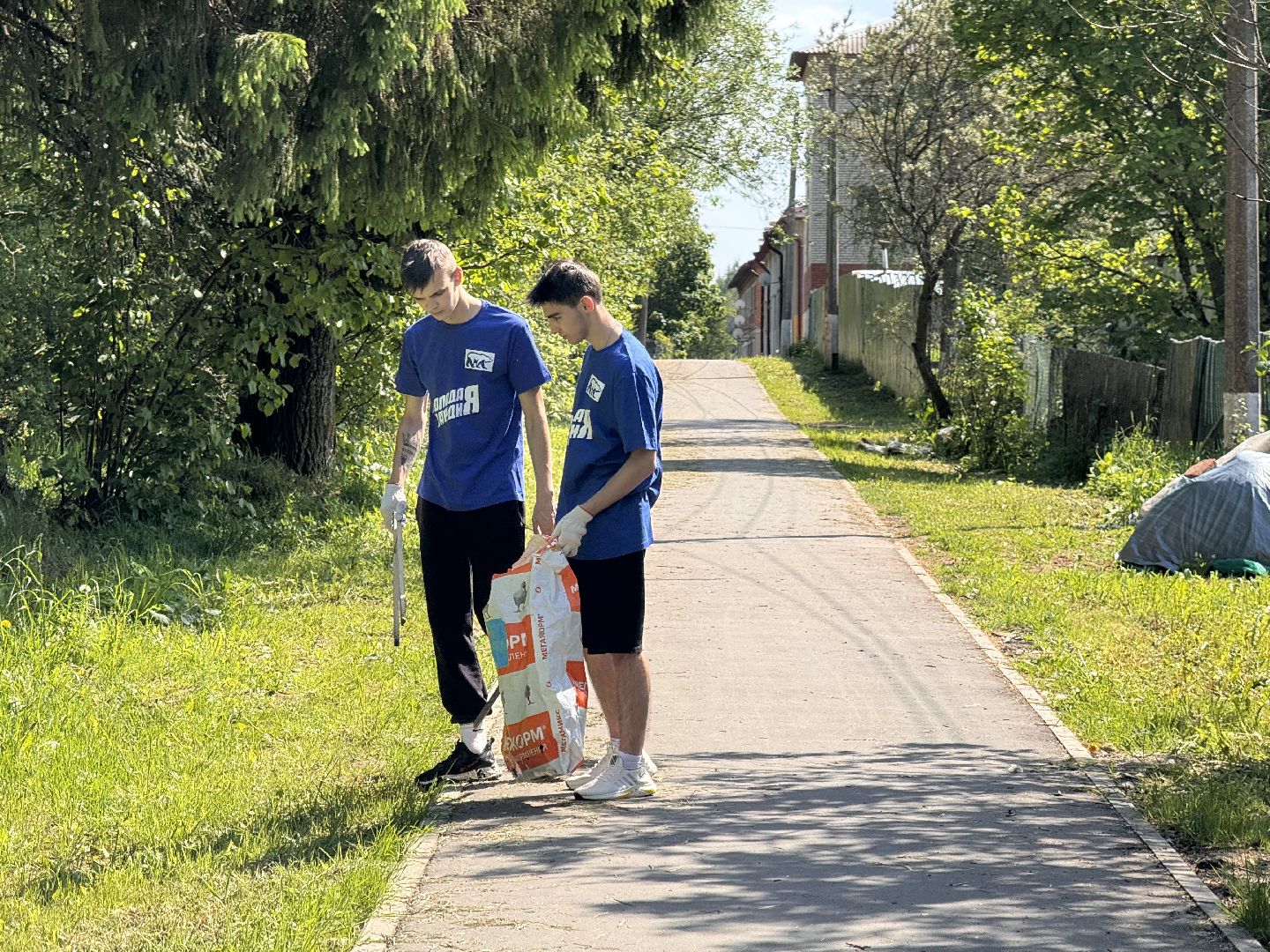 шаховская, экомарафон, волонтеры,