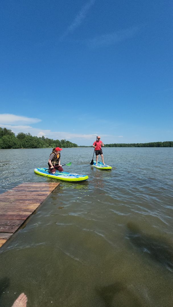сапборд, сапсерфинг, озеро Бисерово, Богородский городской округ,