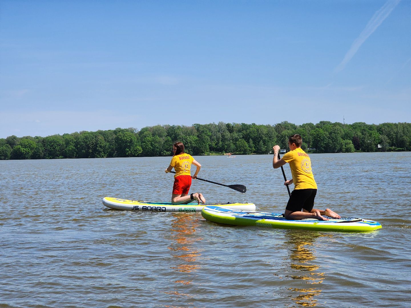 сапборд, сапсерфинг, озеро Бисерово, Богородский городской округ,