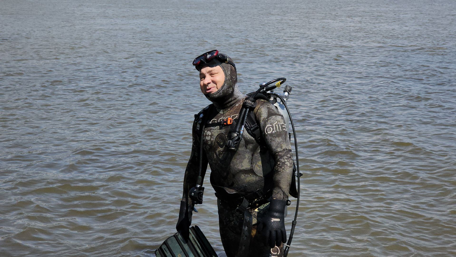 водолазы, экологическая акция, очистка водоемов, Бисерово, Богородский городской округ,