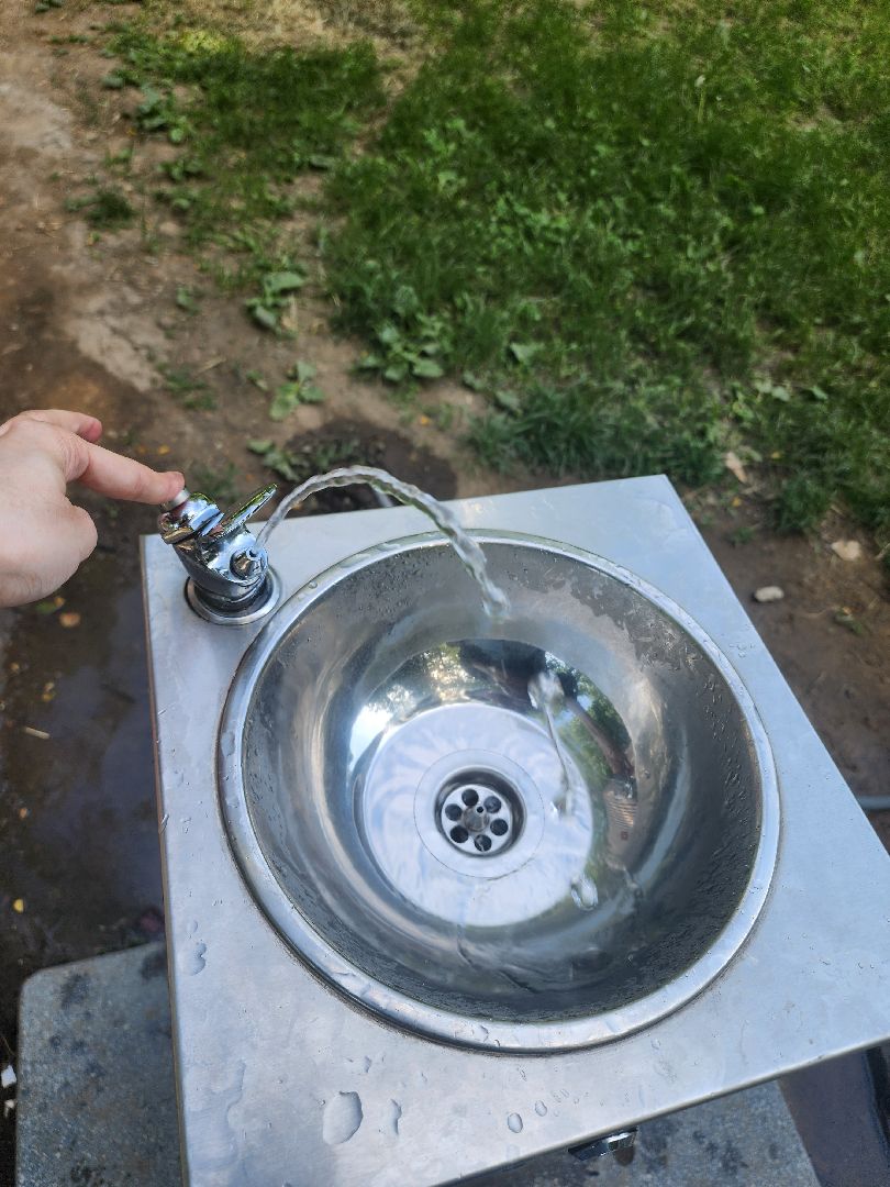 Питьевой фонтанчик, Мытищи, парк мира,