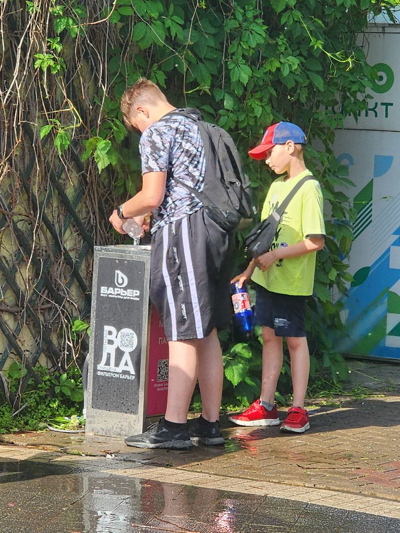 Питьевой фонтанчик, Мытищи, парк мира,